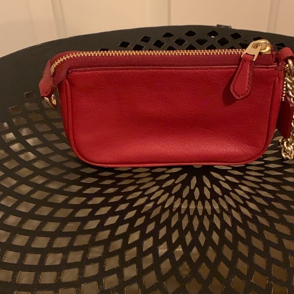 Red Coach wristlet - Picture 2 of 3